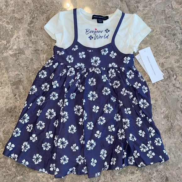 French Connection 2 Piece Dress Size 2T NWT - Picture 1 of 12